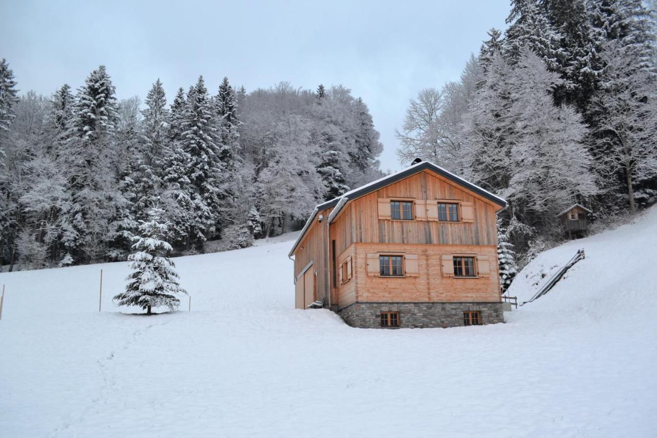 Vila Hirschberghuette Bizau Exteriér fotografie