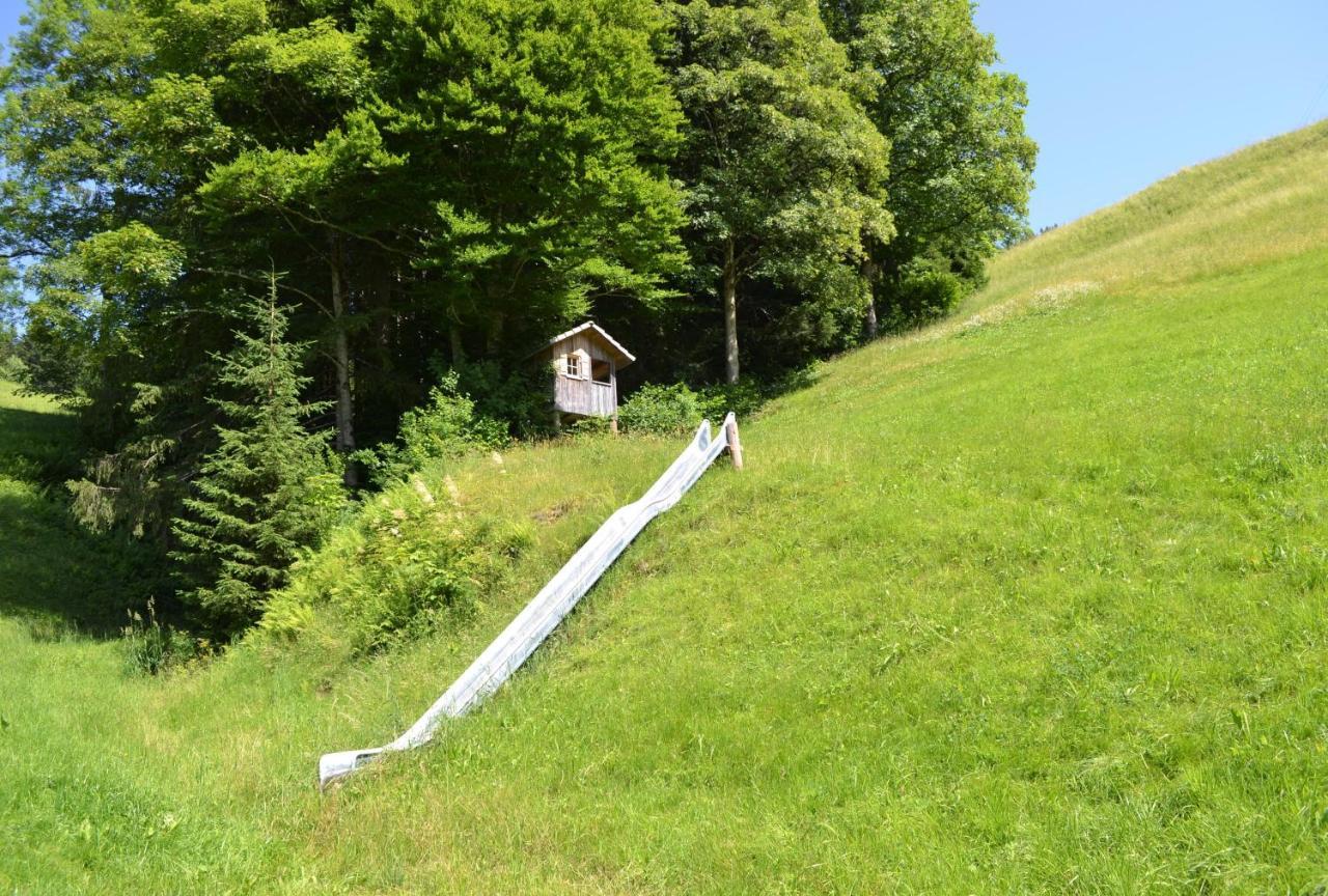 Vila Hirschberghuette Bizau Exteriér fotografie